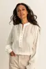 Blouse met pofmouwen