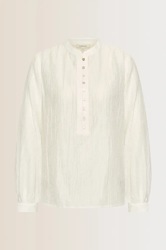 Blouse met pofmouwen