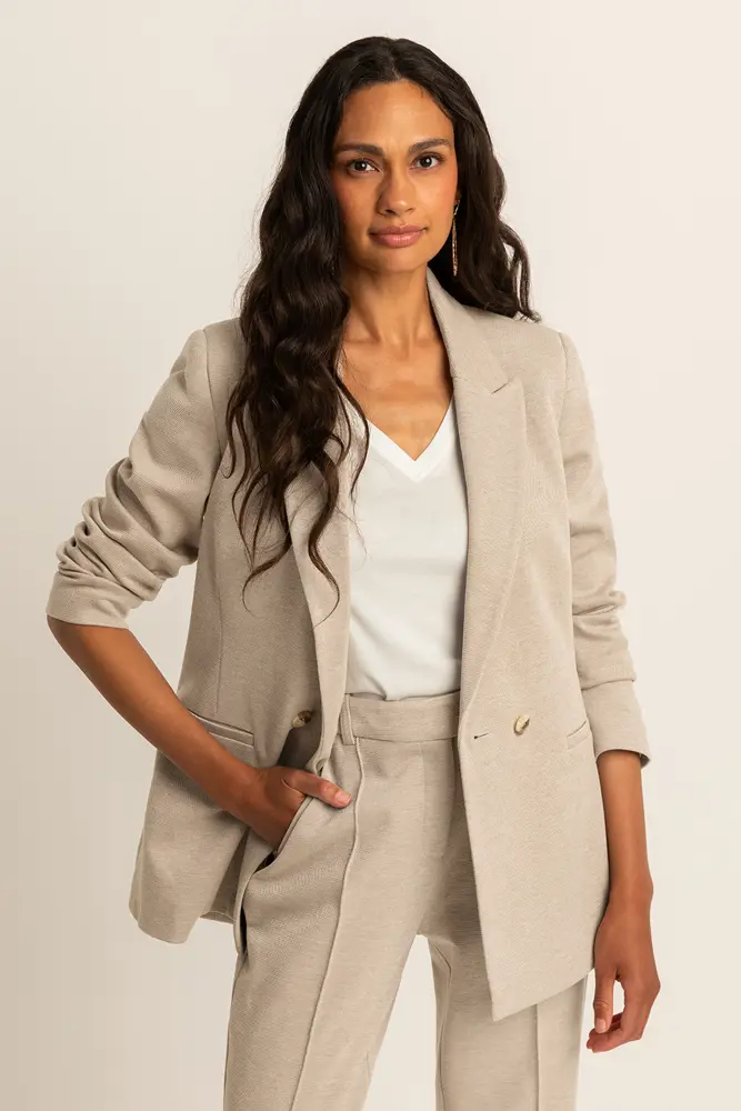 Double breasted blazer