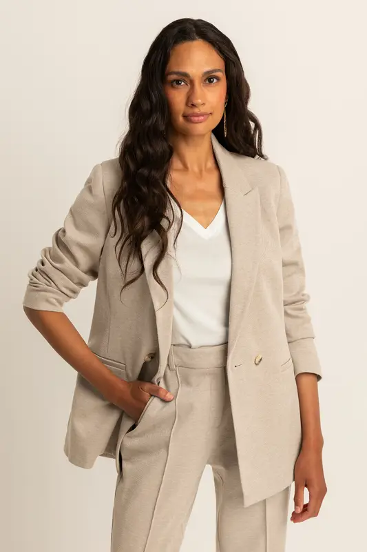 Double breasted blazer