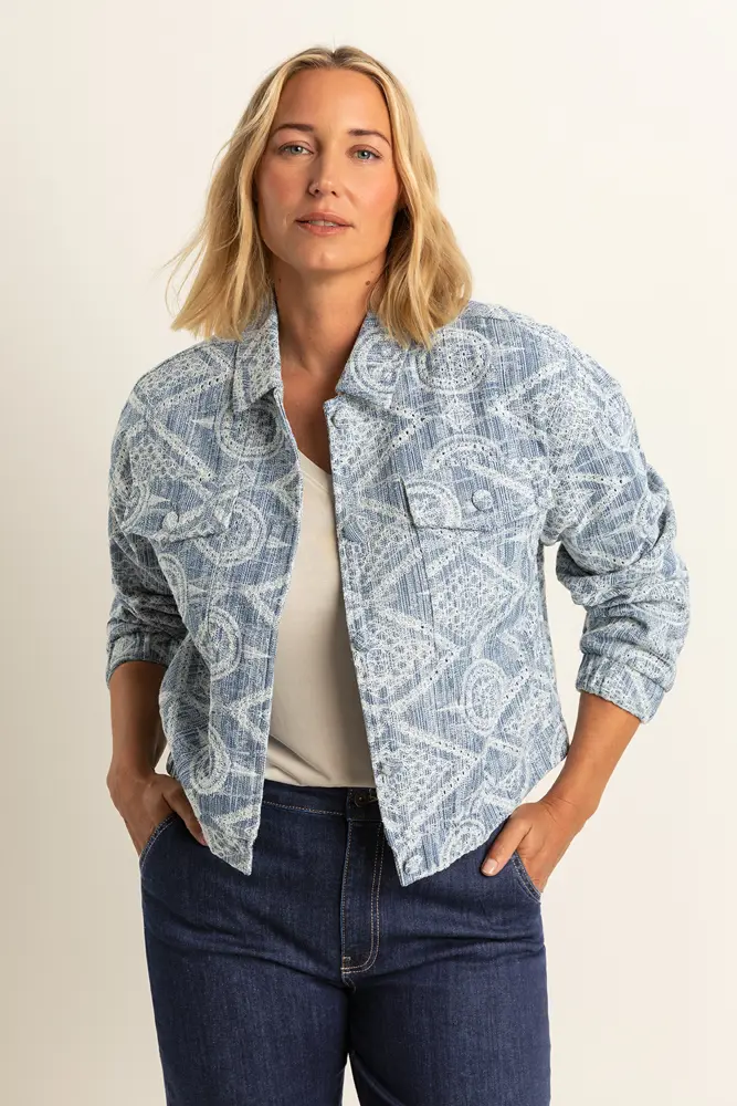 Bouclé bomber