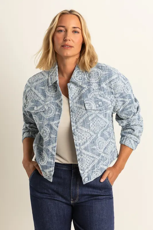 Bouclé bomber