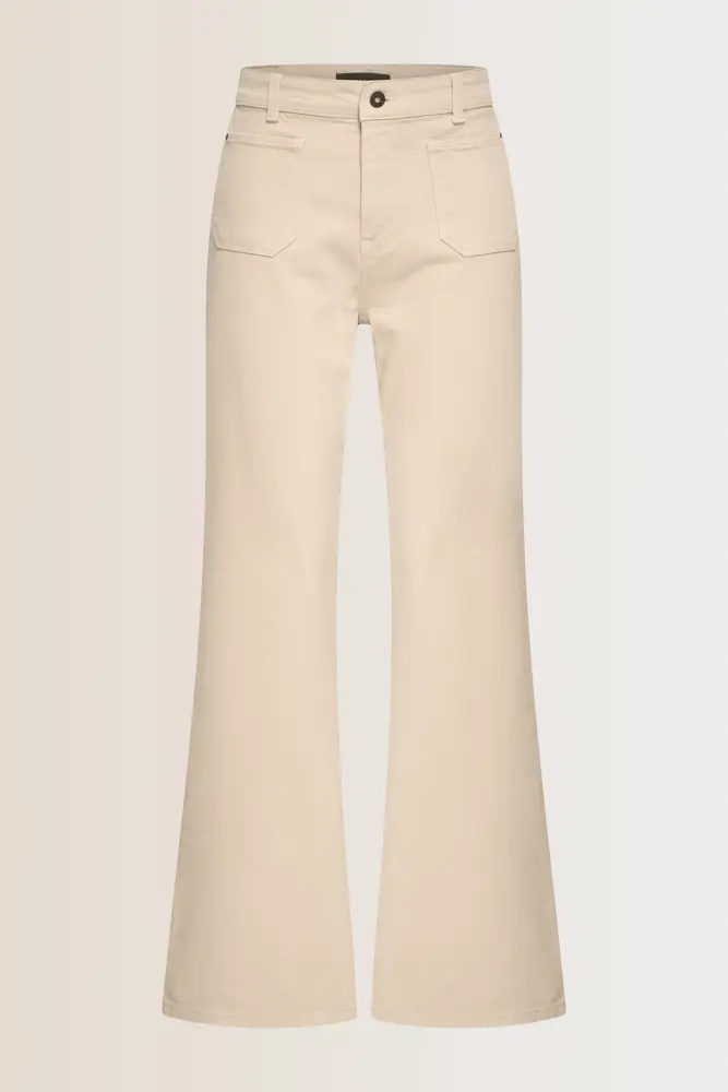 Flared jeans met zakken