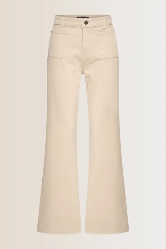 Flared jeans met zakken