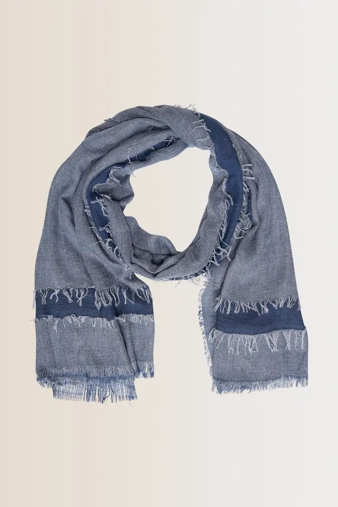 Shawl met franjes