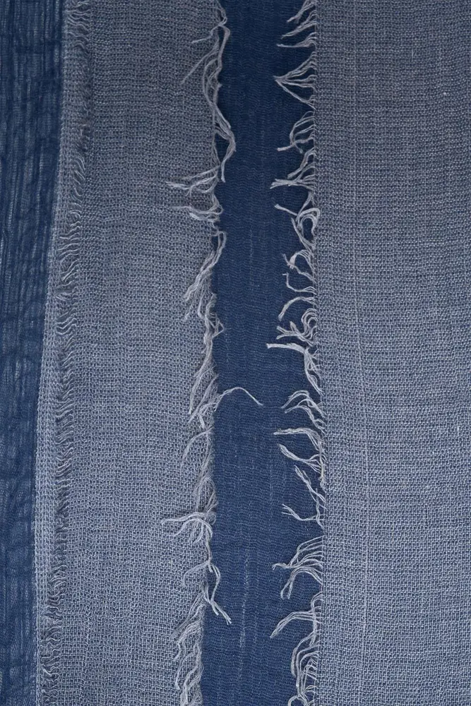 Shawl met franjes