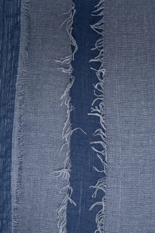 Shawl met franjes