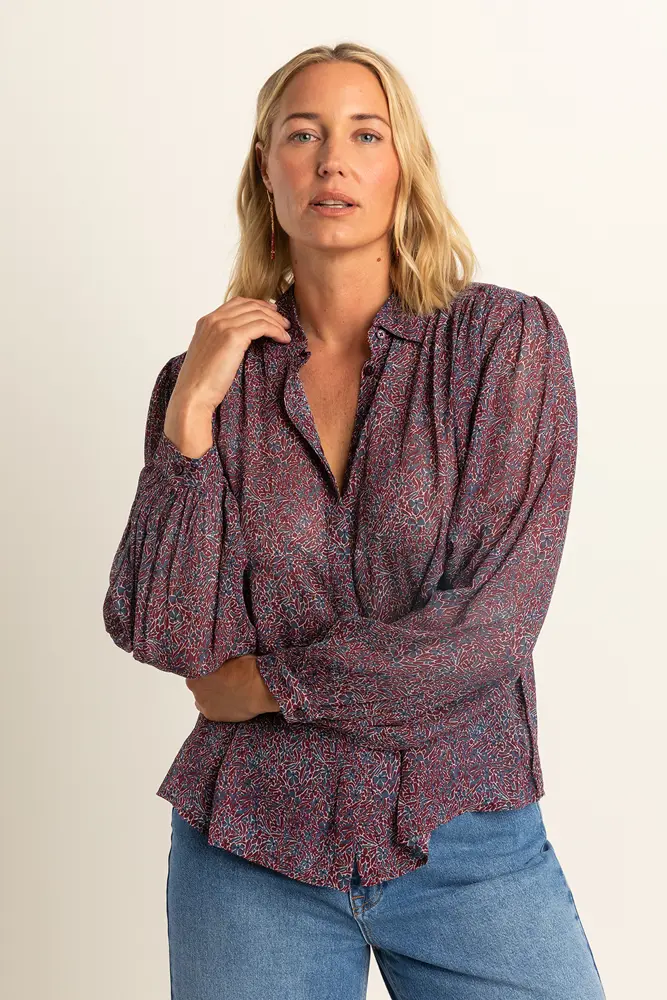 Blouse met print