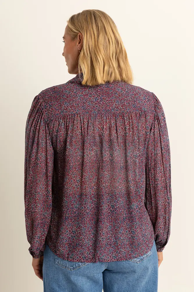 Blouse met print