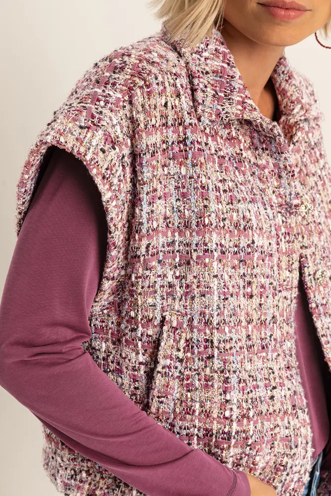 Bouclé gilet