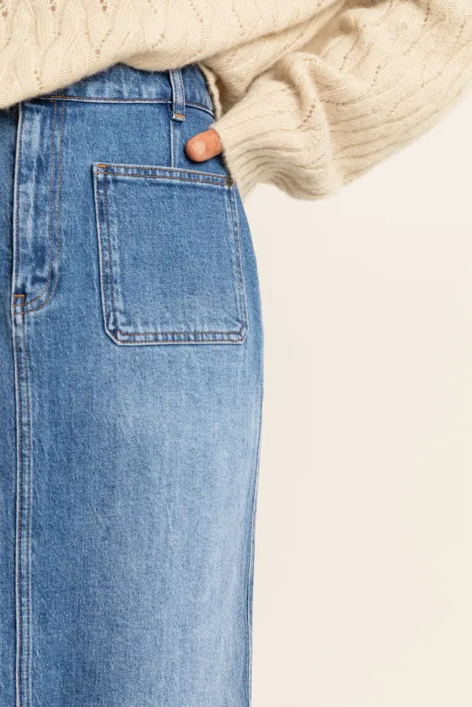 Denim rok