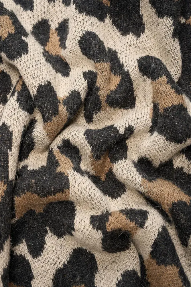 Jacquard trui