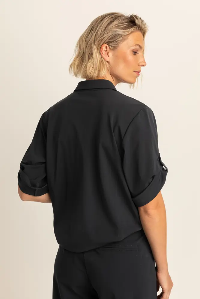 Wijde travelblouse