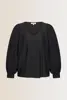 Blouse met V-hals