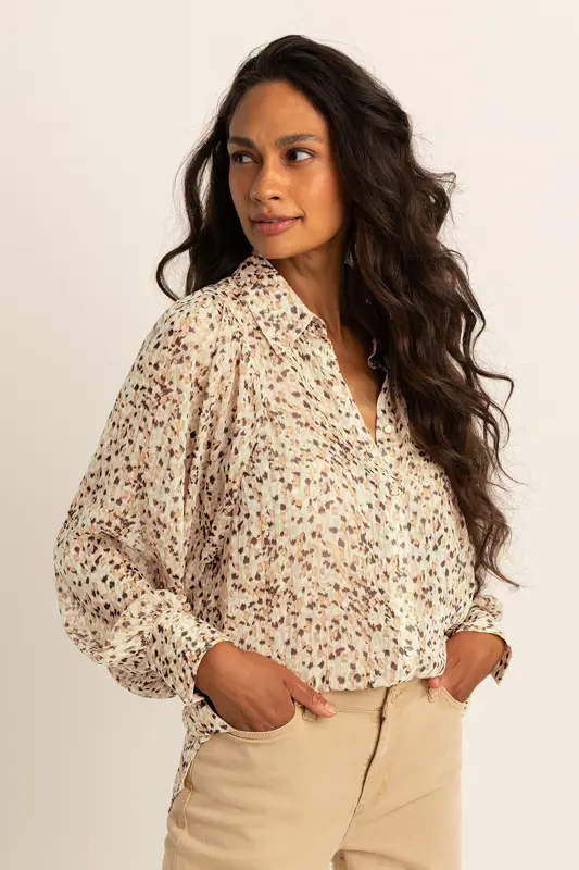 Blouse met print