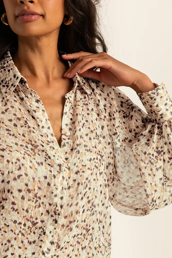 Blouse met print