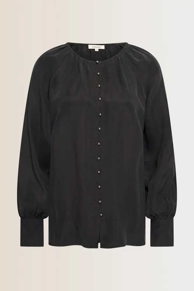 Soepelvallende blouse