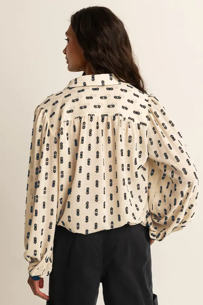 Blouse met print