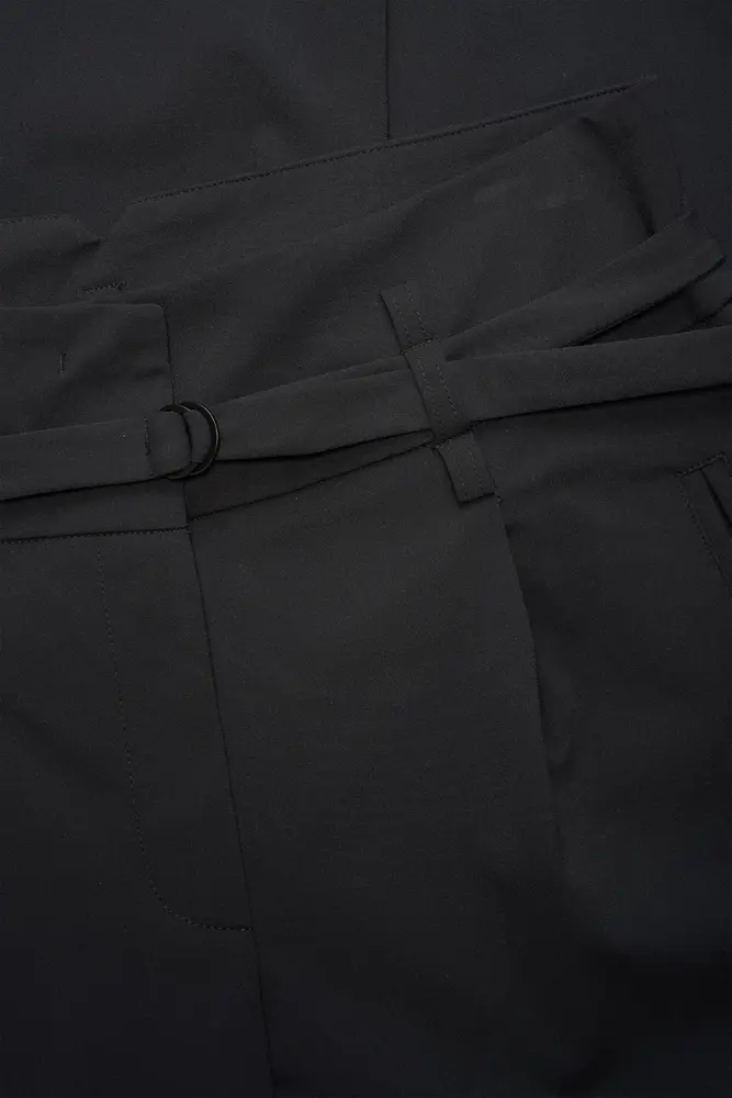 Wijde travel broek