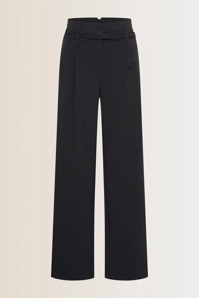 Wijde travel broek