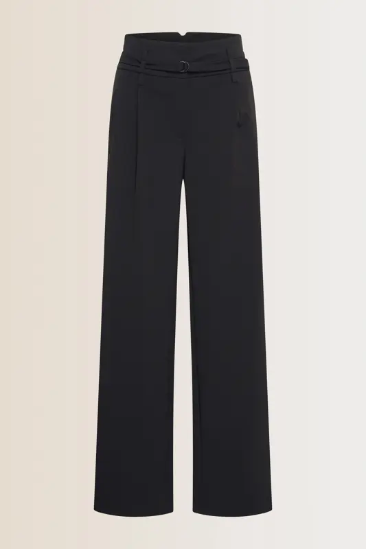 Wijde travel broek