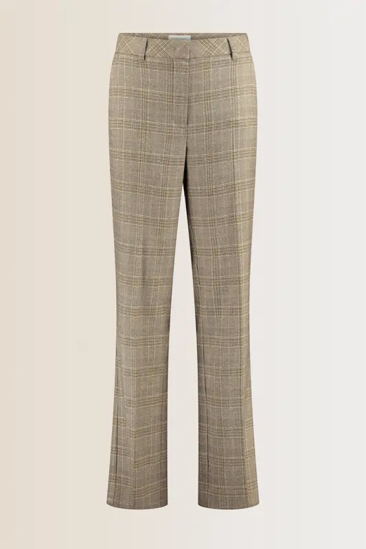 Geruite broek