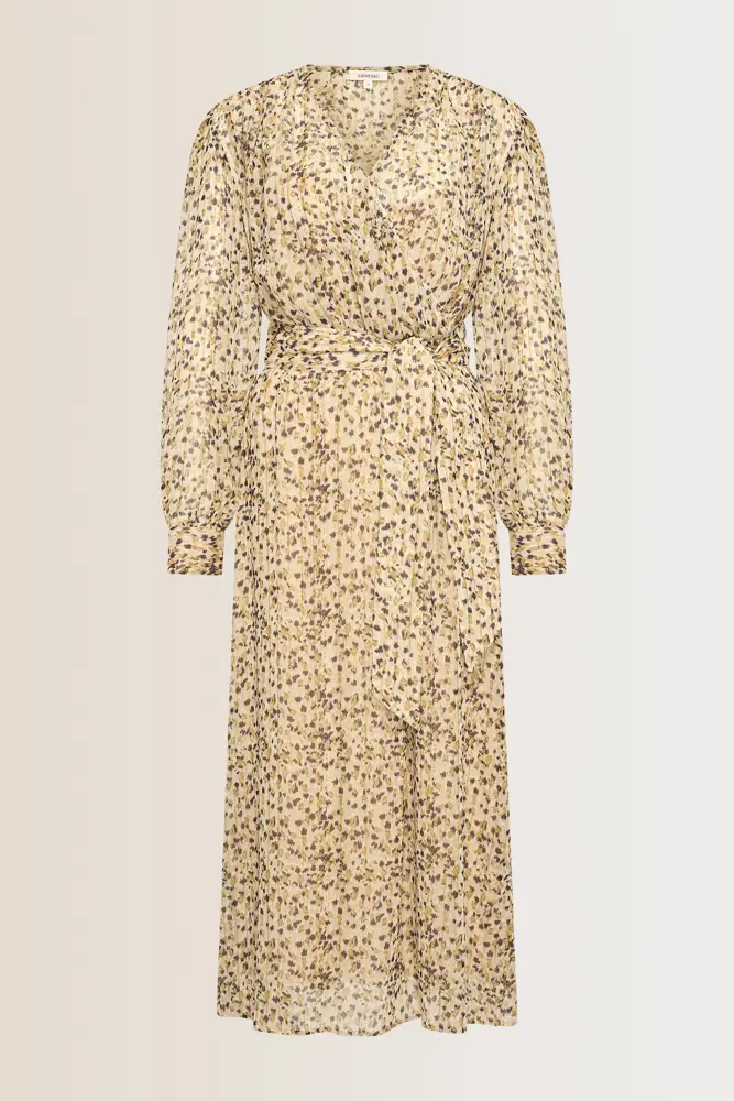 Midi jurk met print