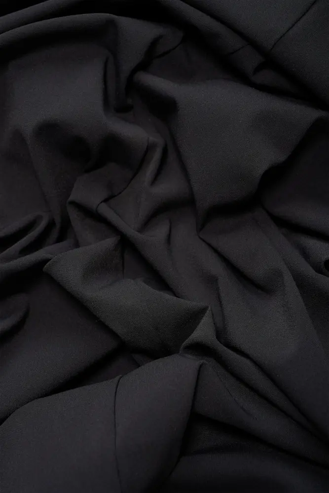 Travel jurk met knoopdetail