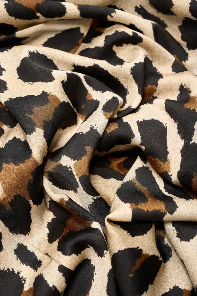 Jurk met luipaardprint
