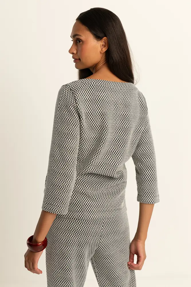 Jacquard top