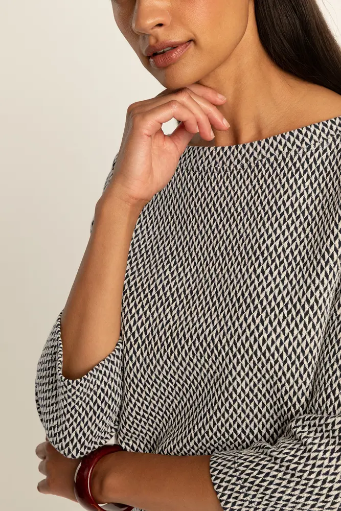 Jacquard top