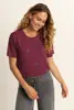 T-shirt met geborduurde details