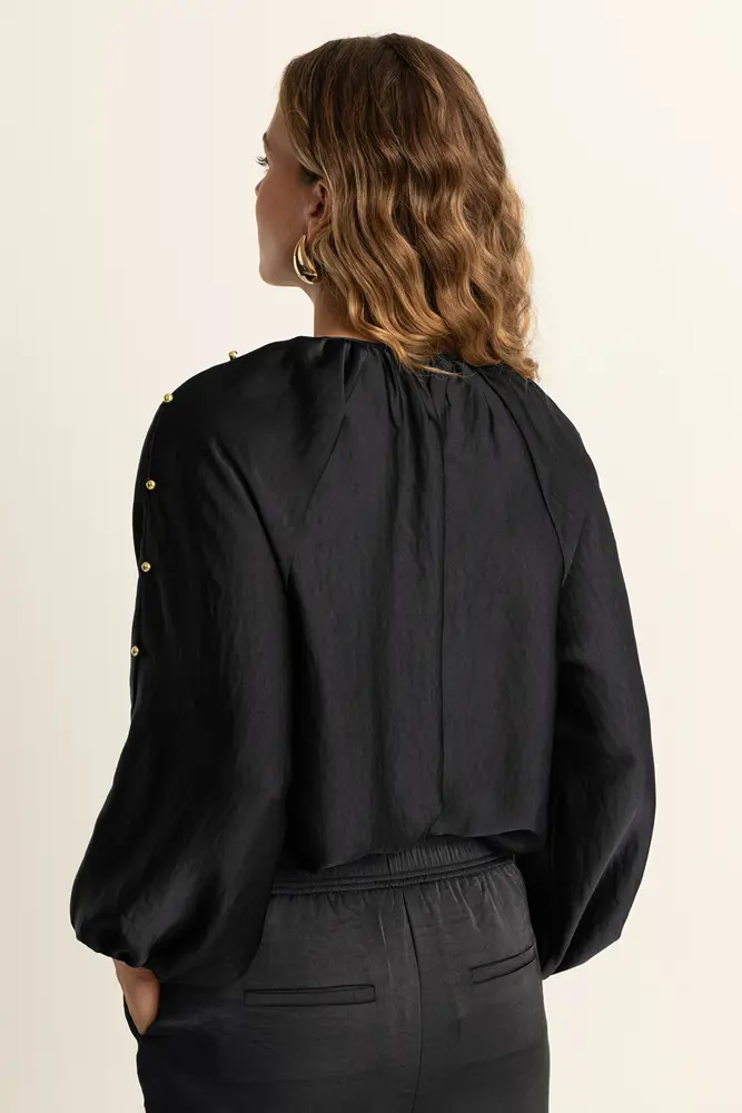 Satijnen blouse