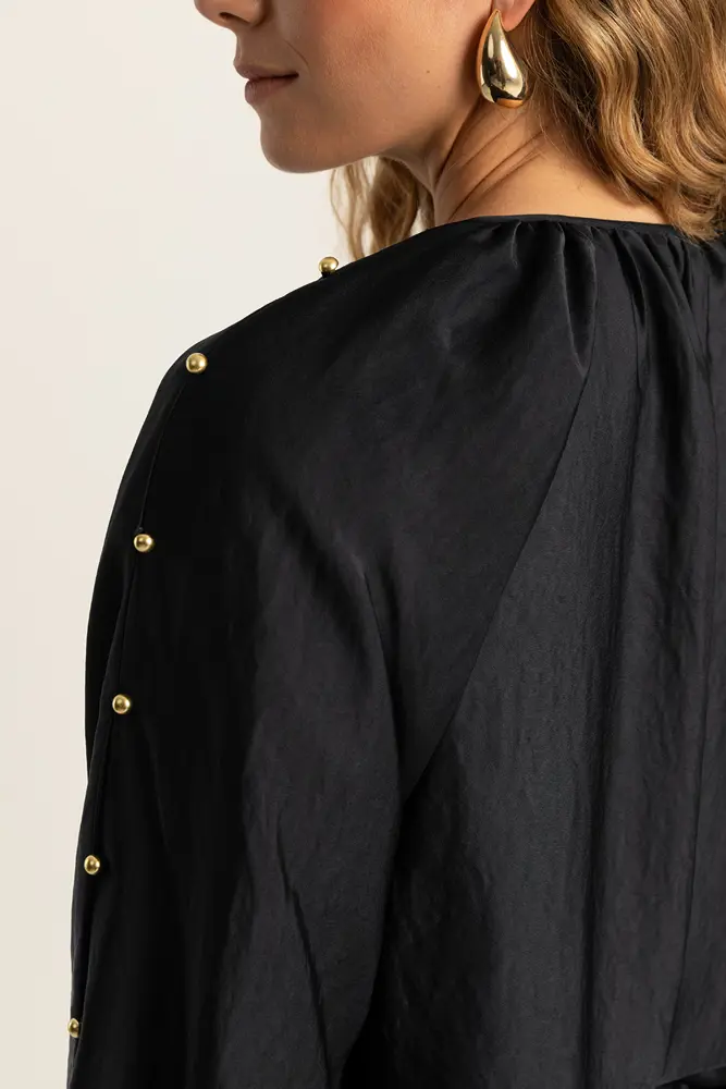 Satijnen blouse