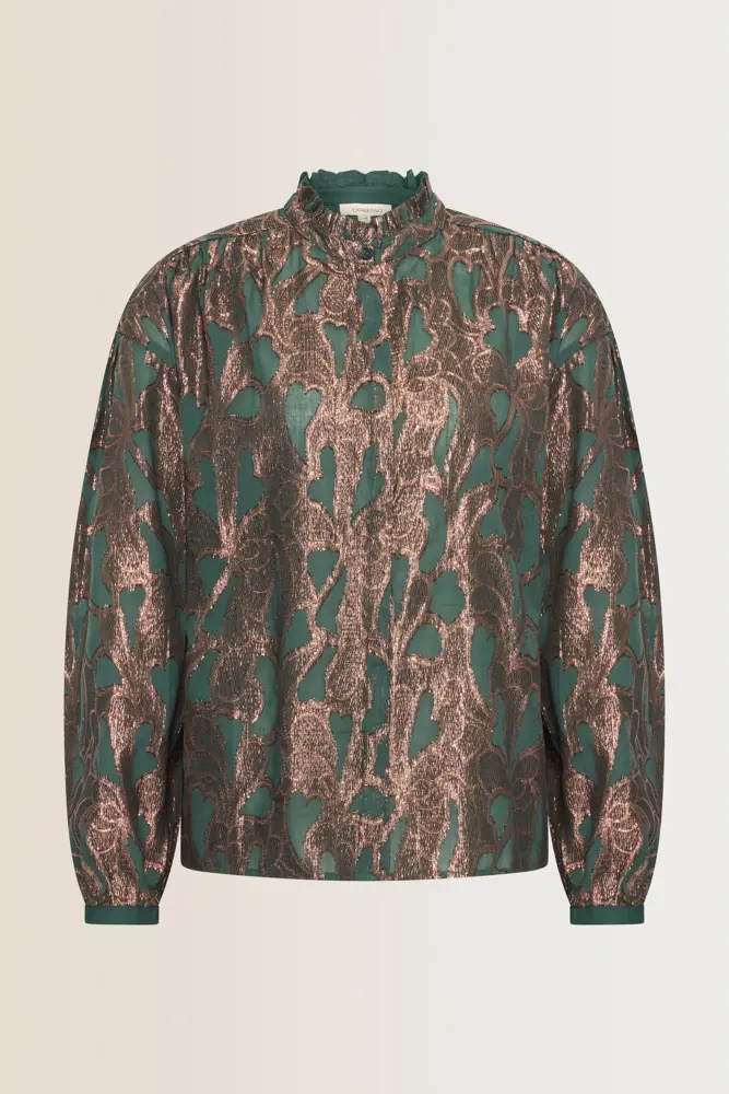 Jacquard blouse