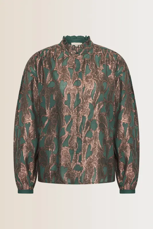 Jacquard blouse
