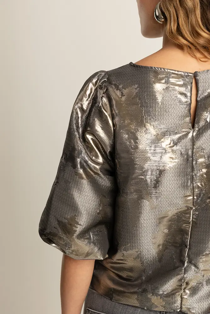 Jacquard blouse