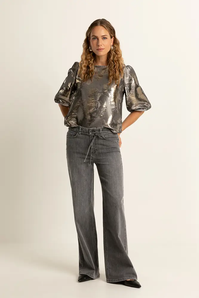 Jacquard blouse