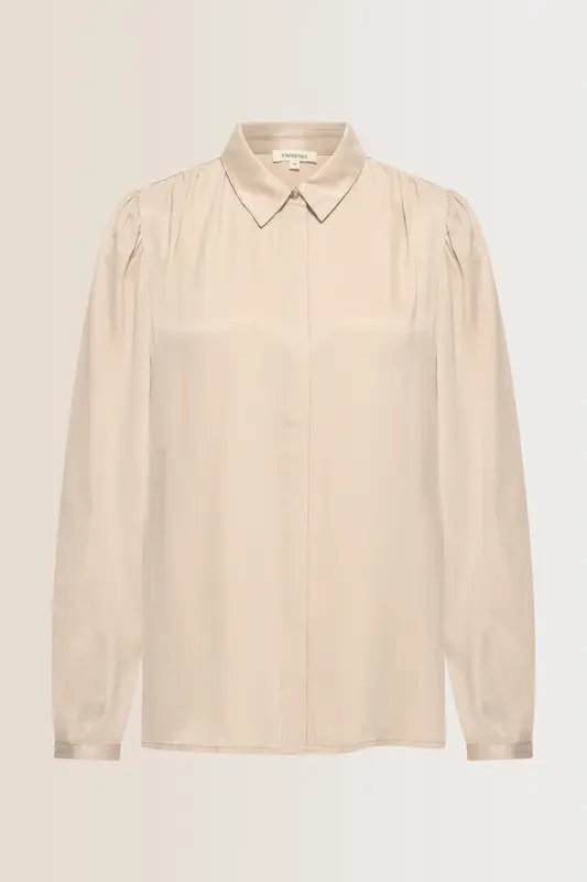 Soepelvallende blouse