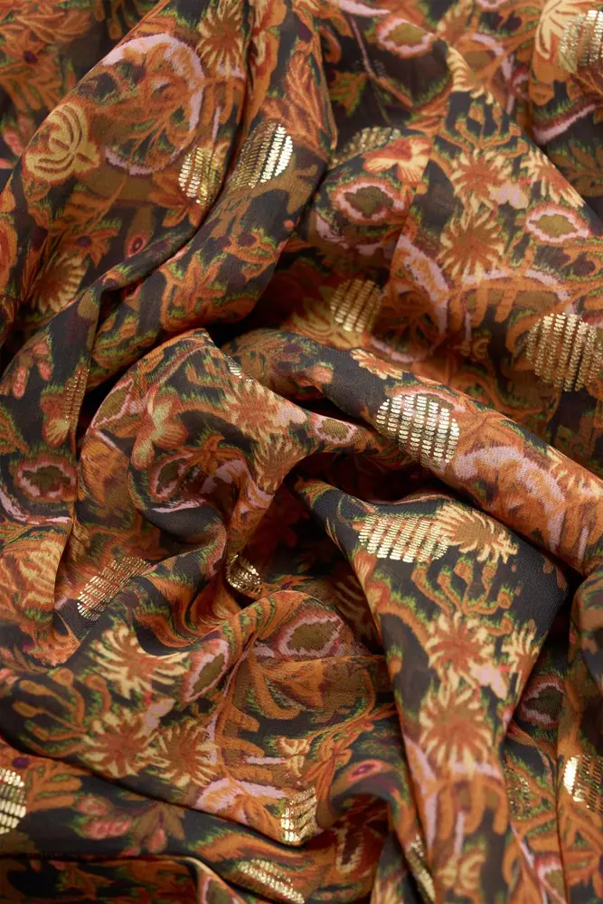 Blouse met bloemenprint