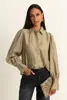 Blouse met pofmouwen