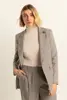Geruite blazer
