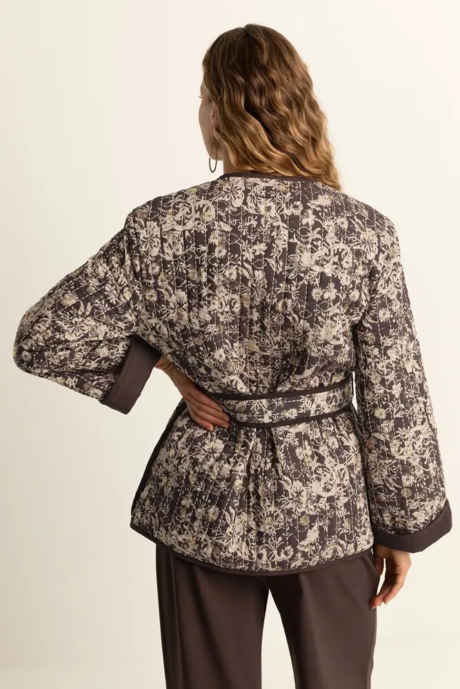 Doorgestikte kimono