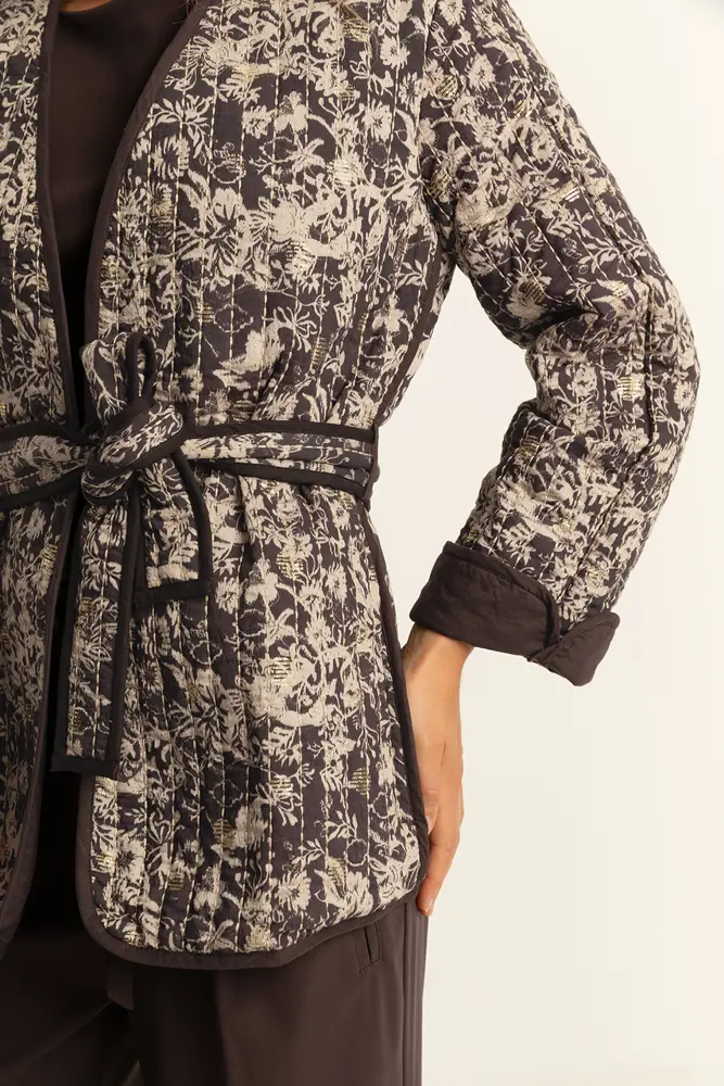Doorgestikte kimono