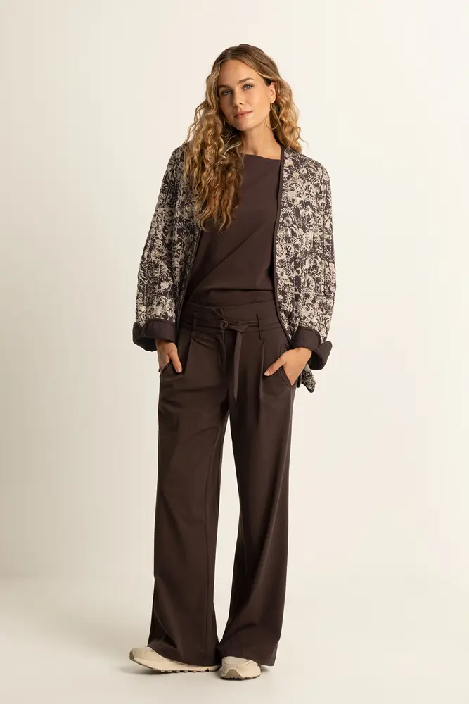 Doorgestikte kimono