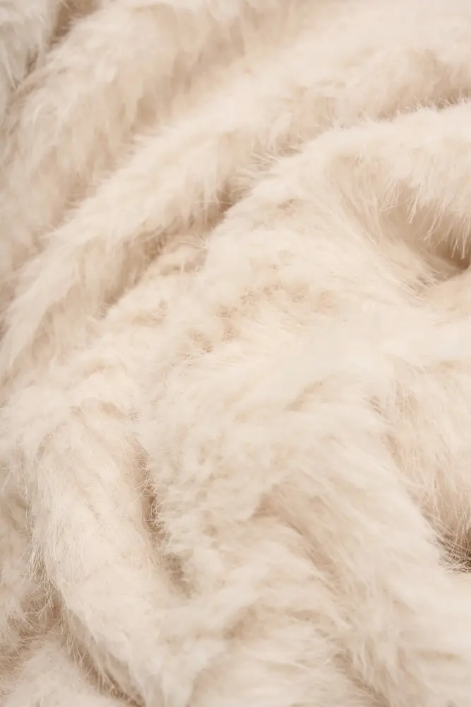 Faux-fur bodywarmer