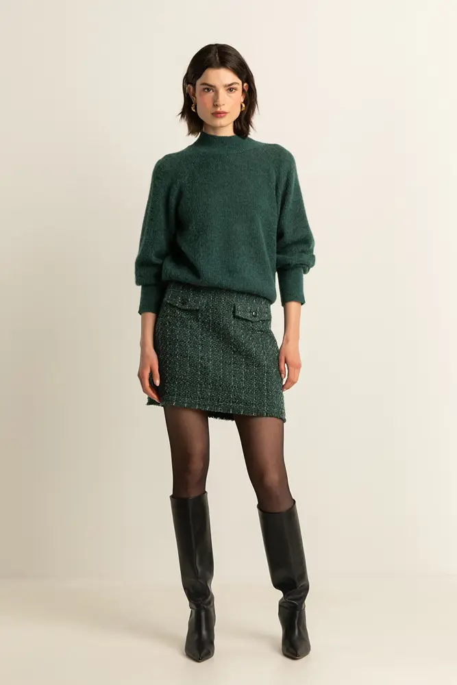 Bouclé rok