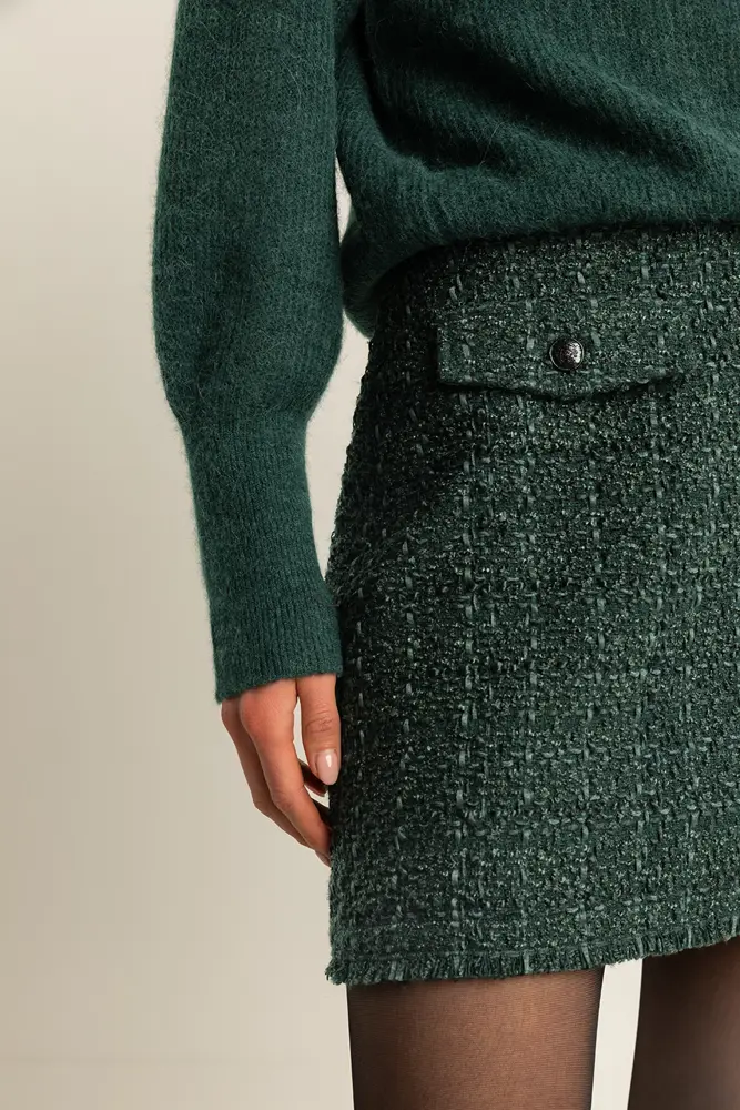 Bouclé rok