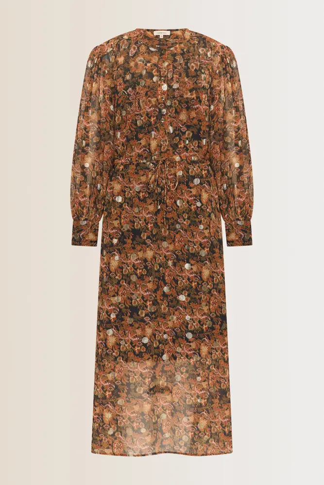 Lange jurk met print