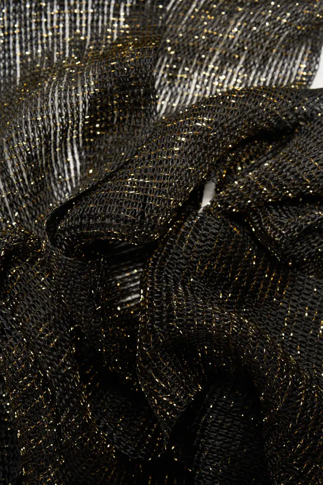Fijne shawl met lurex